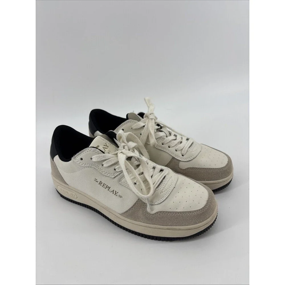 Replay Epic Base Women’s Sneakers Size 38 RZ3G0070L Beige